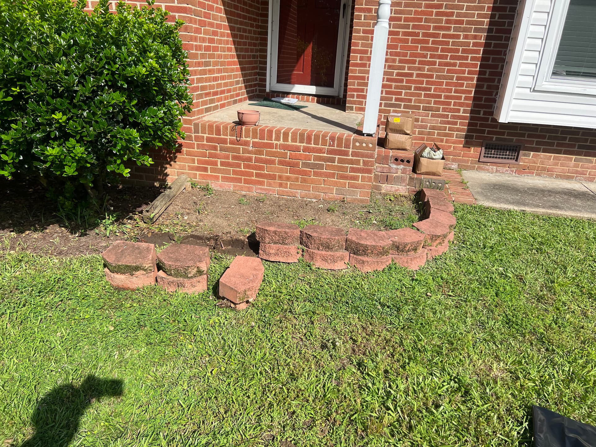 Flower Bed Full Reset With Fresh Mulch and New Plantings