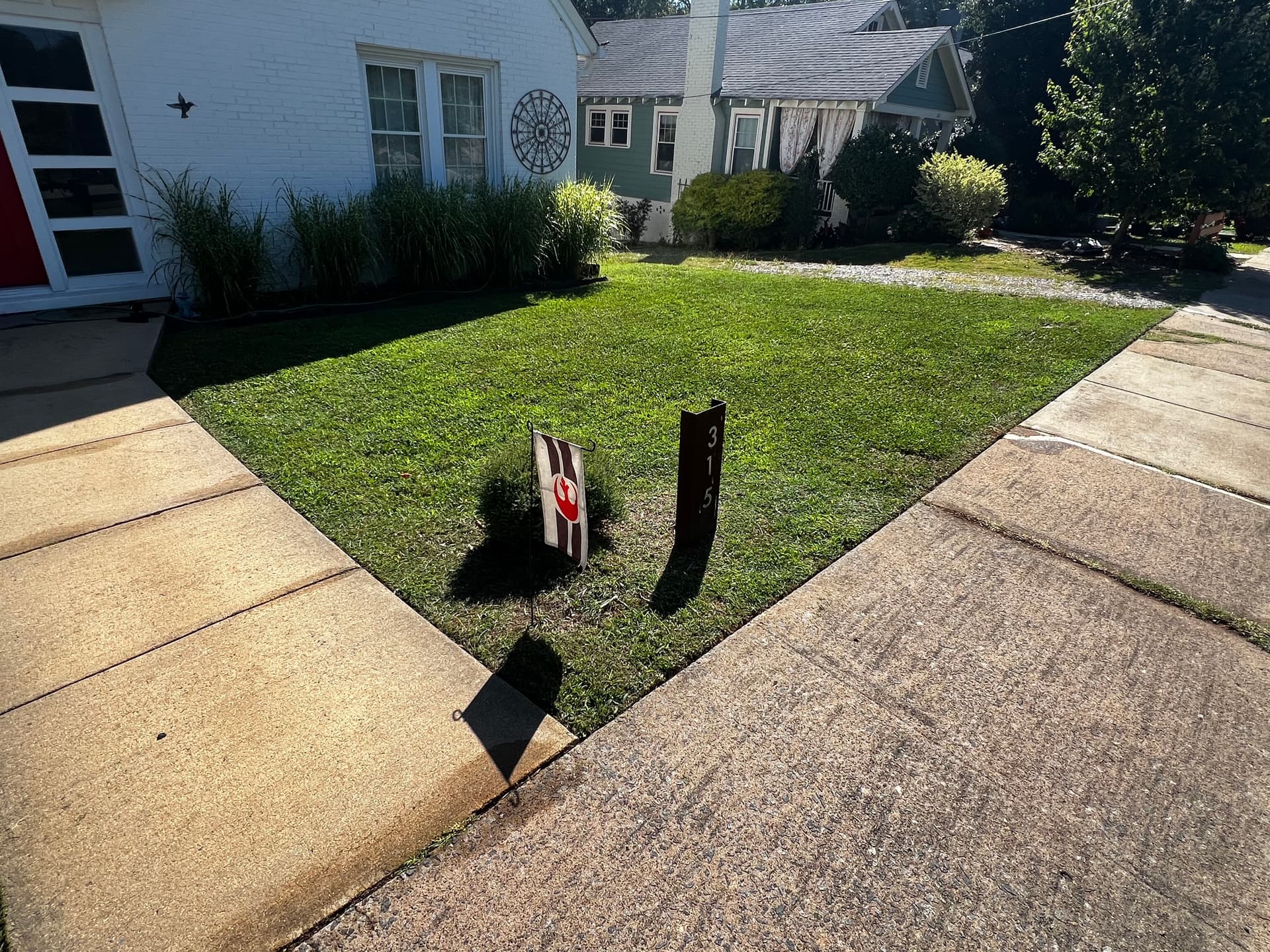 Gallery photos for Overgrown Front Yard Gets a Clean, Sharp Mow: Image #7