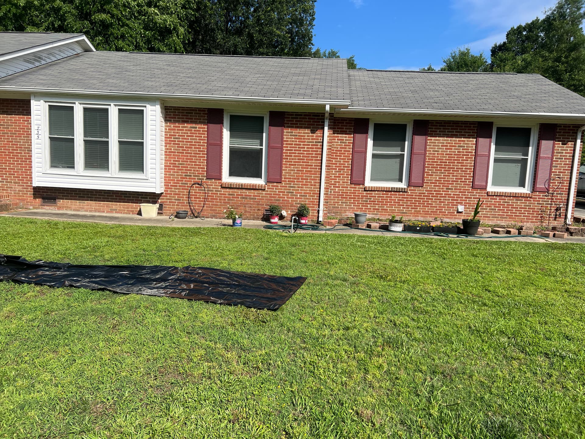 Flower Bed Full Reset With Fresh Mulch and New Plantings